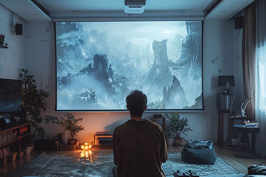 projector movies